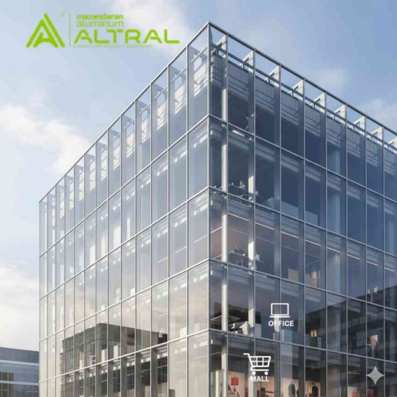 کرتین وال چیست؟ معرفی کامل سیستم نمای کرتین وال و کاربردهای آن